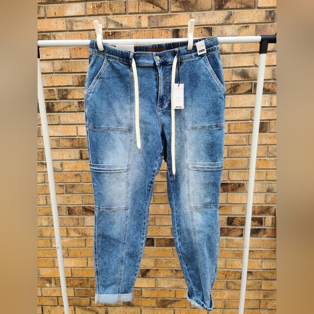 nwt judy blue jeans darlene highwaist joggers